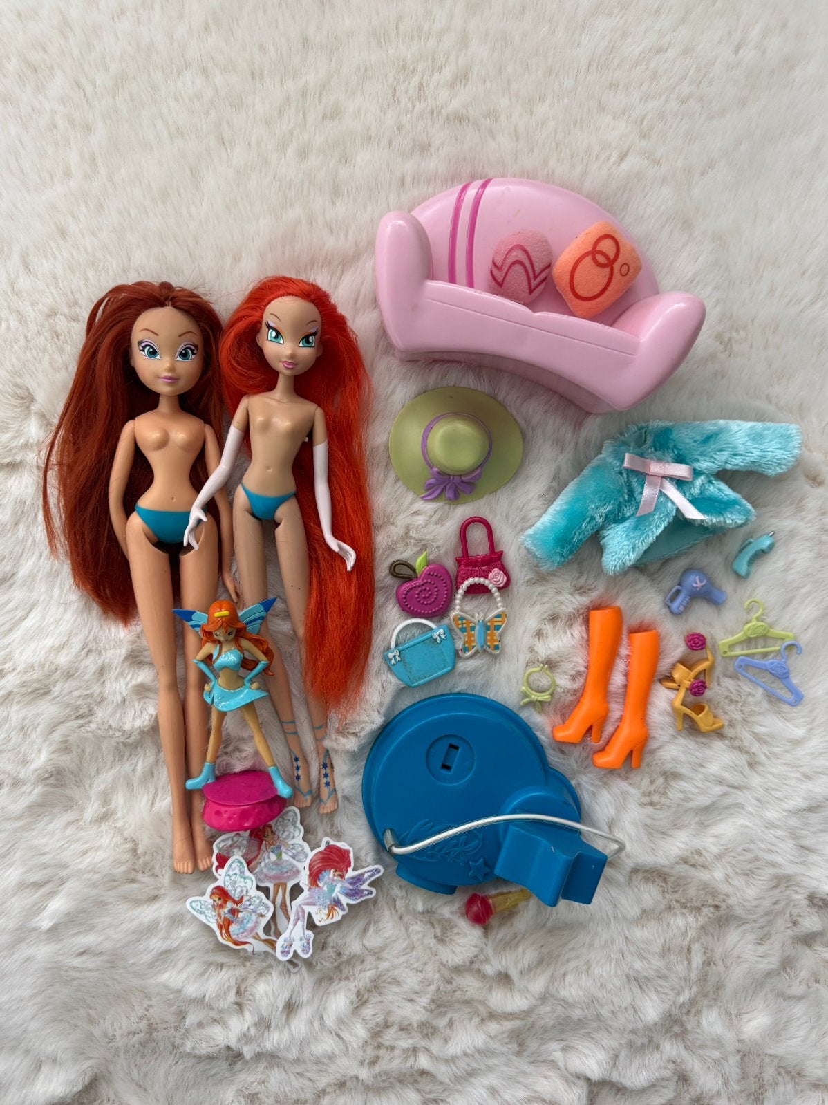 Winx Club Set, Verzamelen, Ophalen of Verzenden, Gebruikt, Pop
