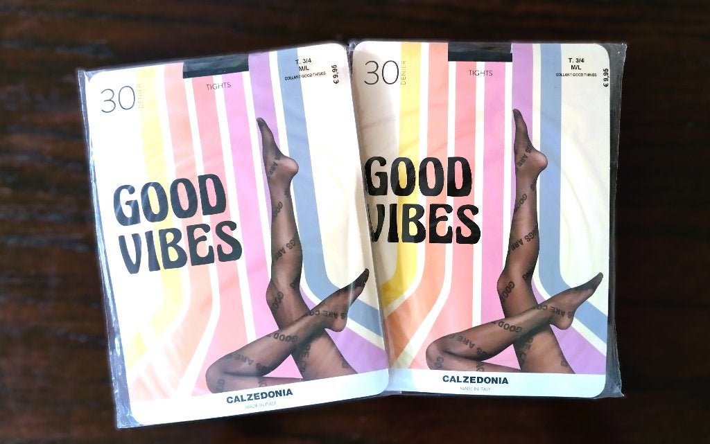 2x Calzedonia Good Vibes Panty, 30 Denier, Medium Large, Kleding | Dames, Leggings, Maillots en Panty's, Zwart, Calzedonia, Nieuw