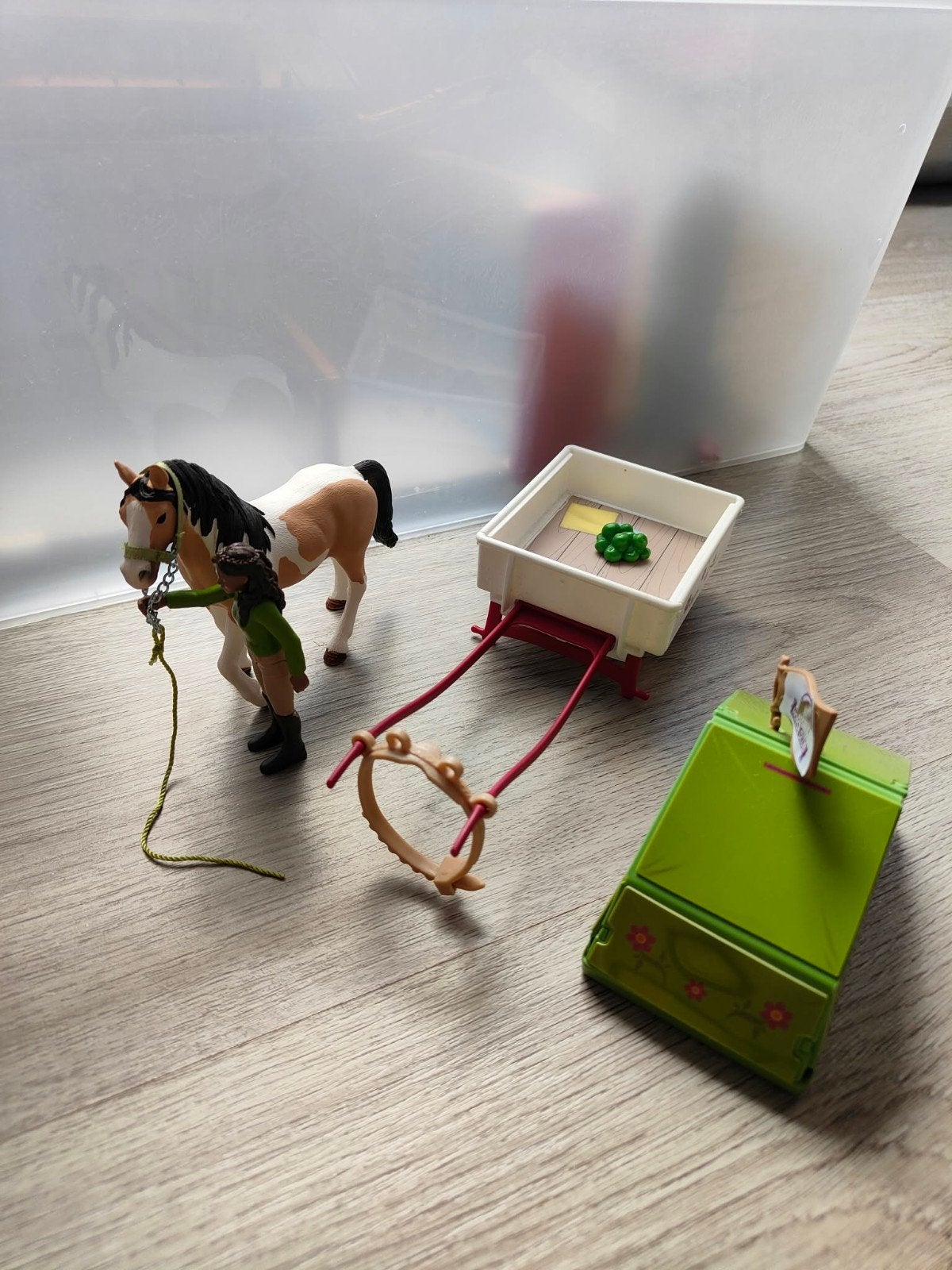 Schleich kampeerset, Ophalen, Zo goed als nieuw, Jongen of Meisje