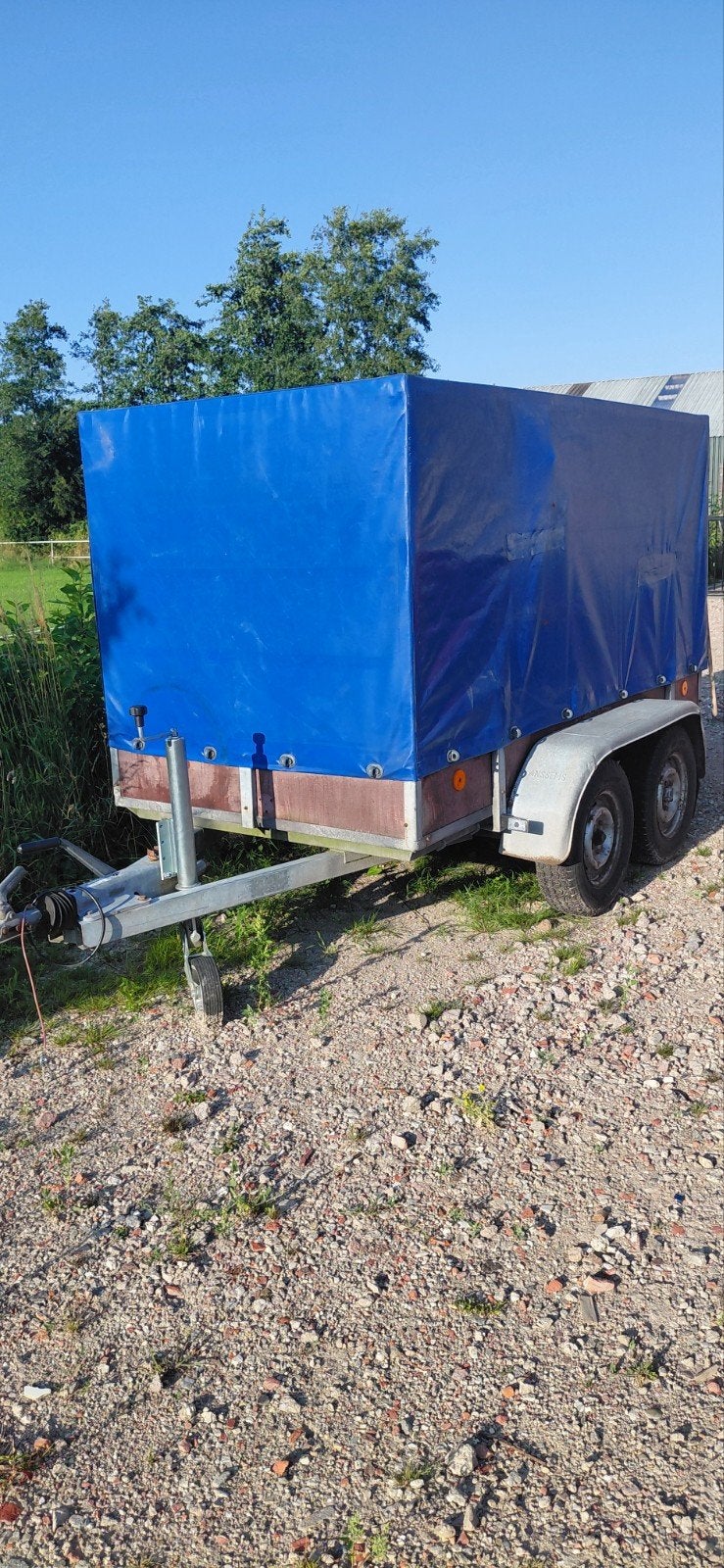 Aanhangwagen, Ophalen, Gebruikt