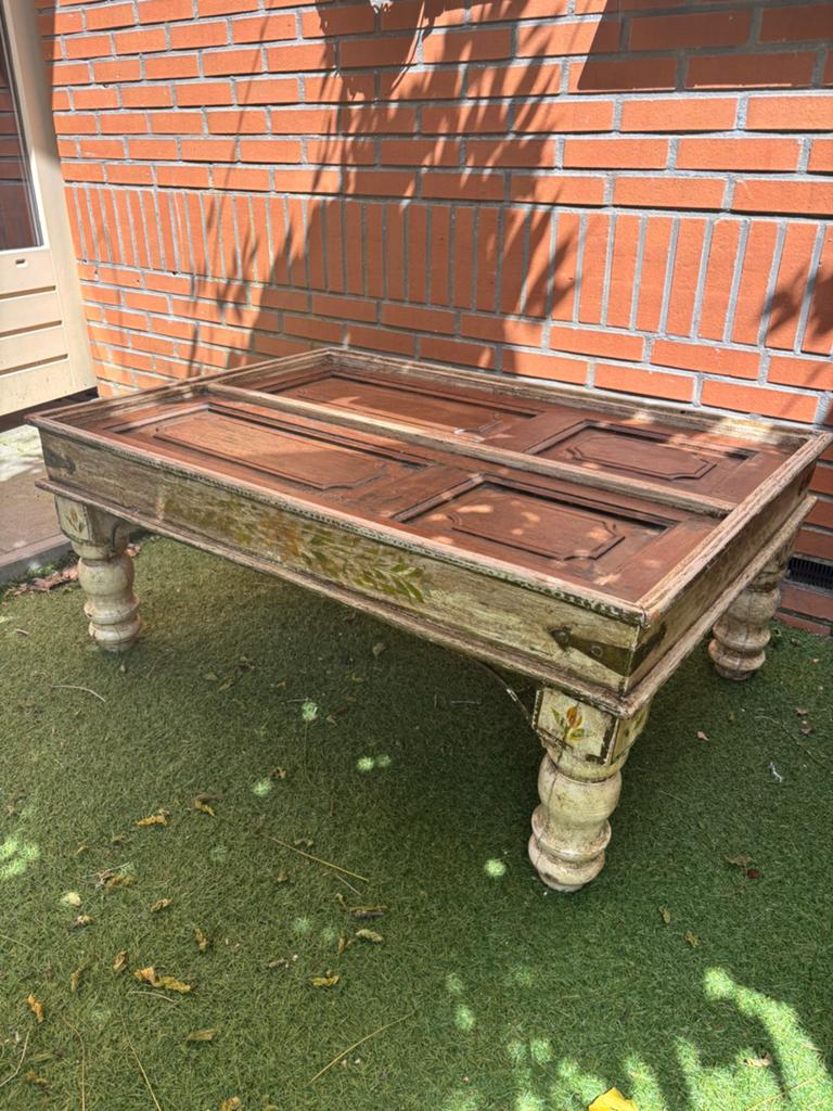 Salontafel, Huis en Inrichting, Tafels | Salontafels, Ophalen, Gebruikt, 100 tot 150 cm, 50 tot 100 cm