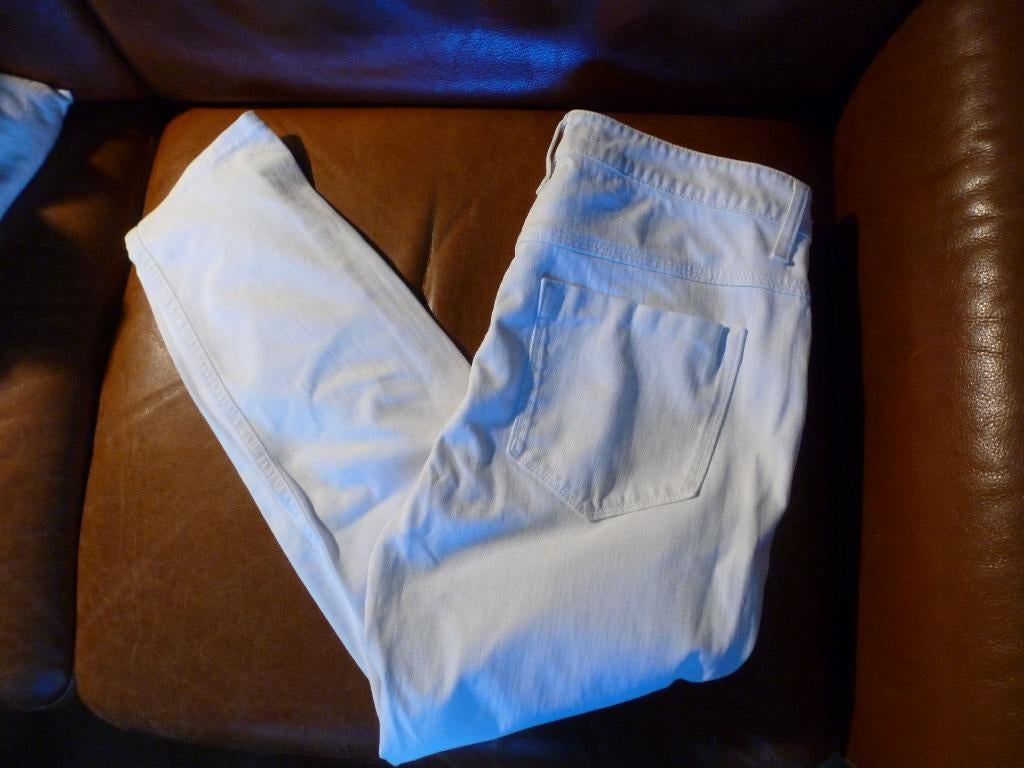 zomer MAC wit lang broek 42 / L32 -GRATIS zend, Verzenden, Wit, Maat 42/44 (L), Zo goed als nieuw