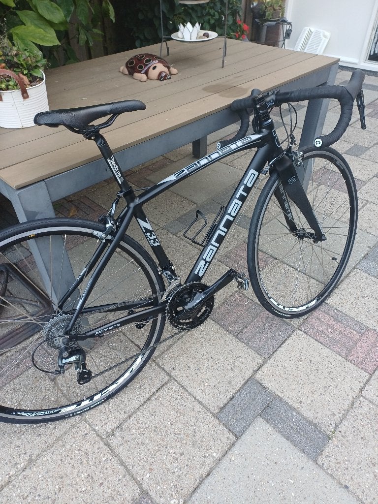 racefiets, 28 inch, Gebruikt, Velgrem, Aluminium