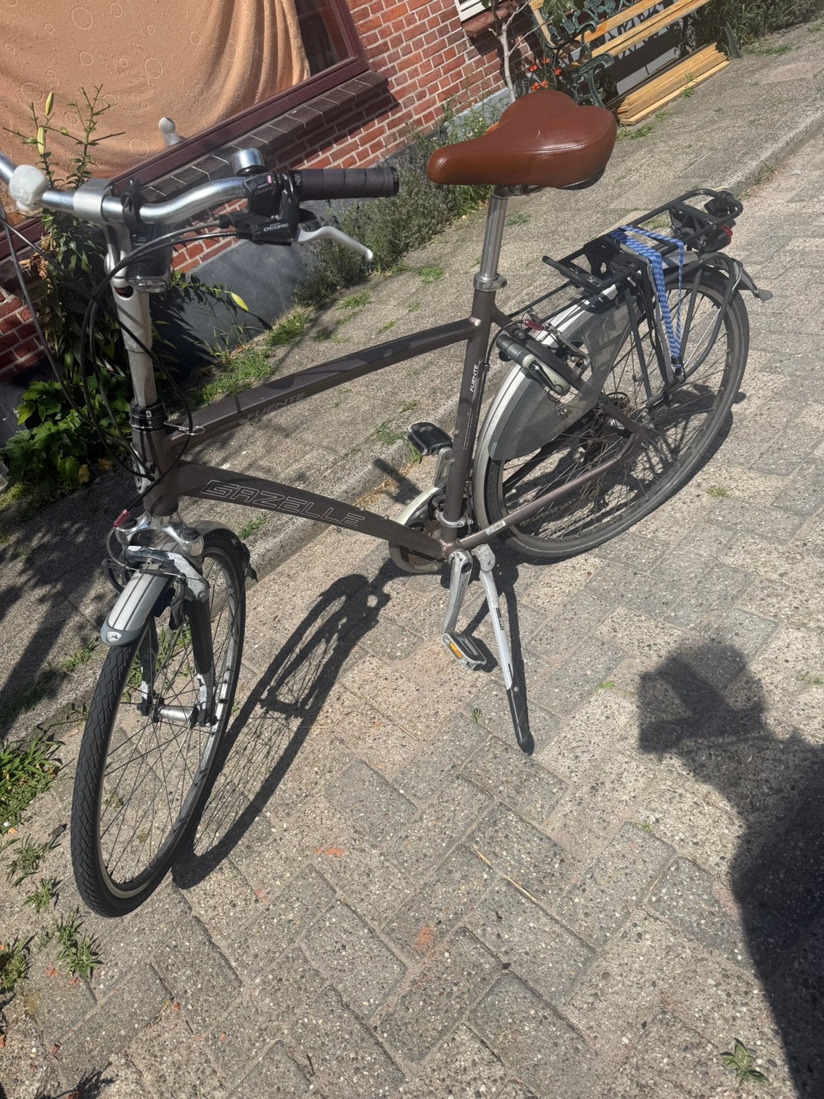 Gazzele fiets, Fietsen en Brommers, Fietsen | Heren | Herenfietsen, Ophalen, Gebruikt, Overige merken