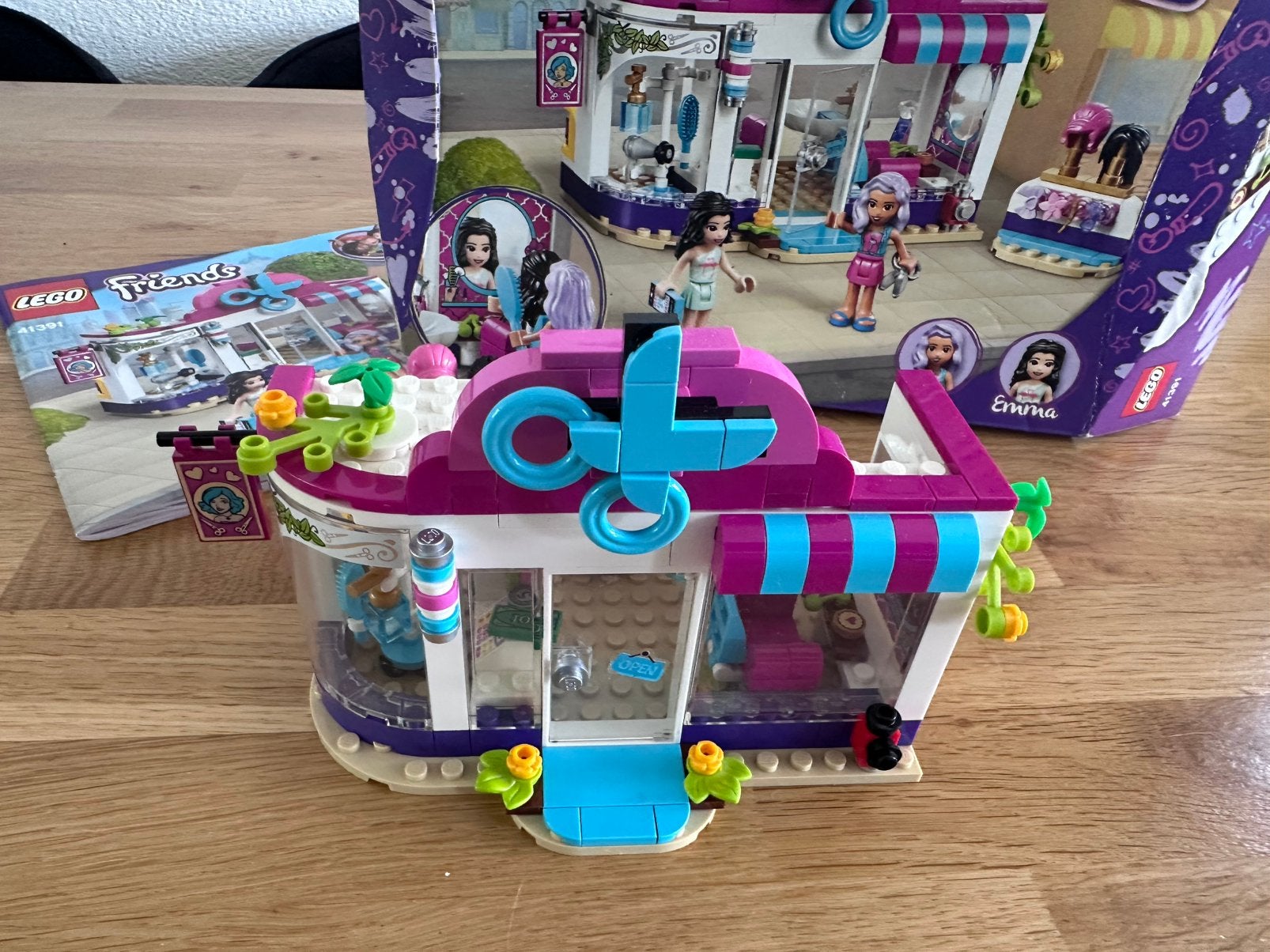 Lego Friends - Emma’s kapsalon. / nr 41391, Compleet, Lego, Friends, Ophalen of Verzenden