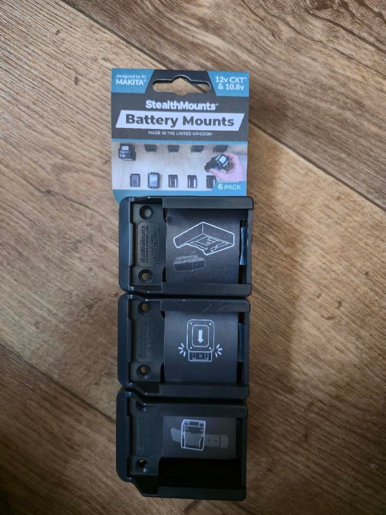 NIEUW StealthMounts accuhouders Makita 12V -( 6 stuks), Ophalen of Verzenden