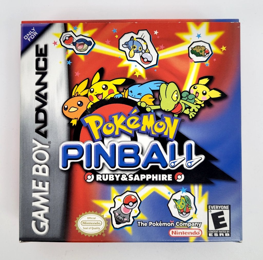 Pokemon Pinball Ruby & Sapphire - Nintendo Game Boy Advance, Avontuur en Actie, Verzenden, 1 speler, Zo goed als nieuw