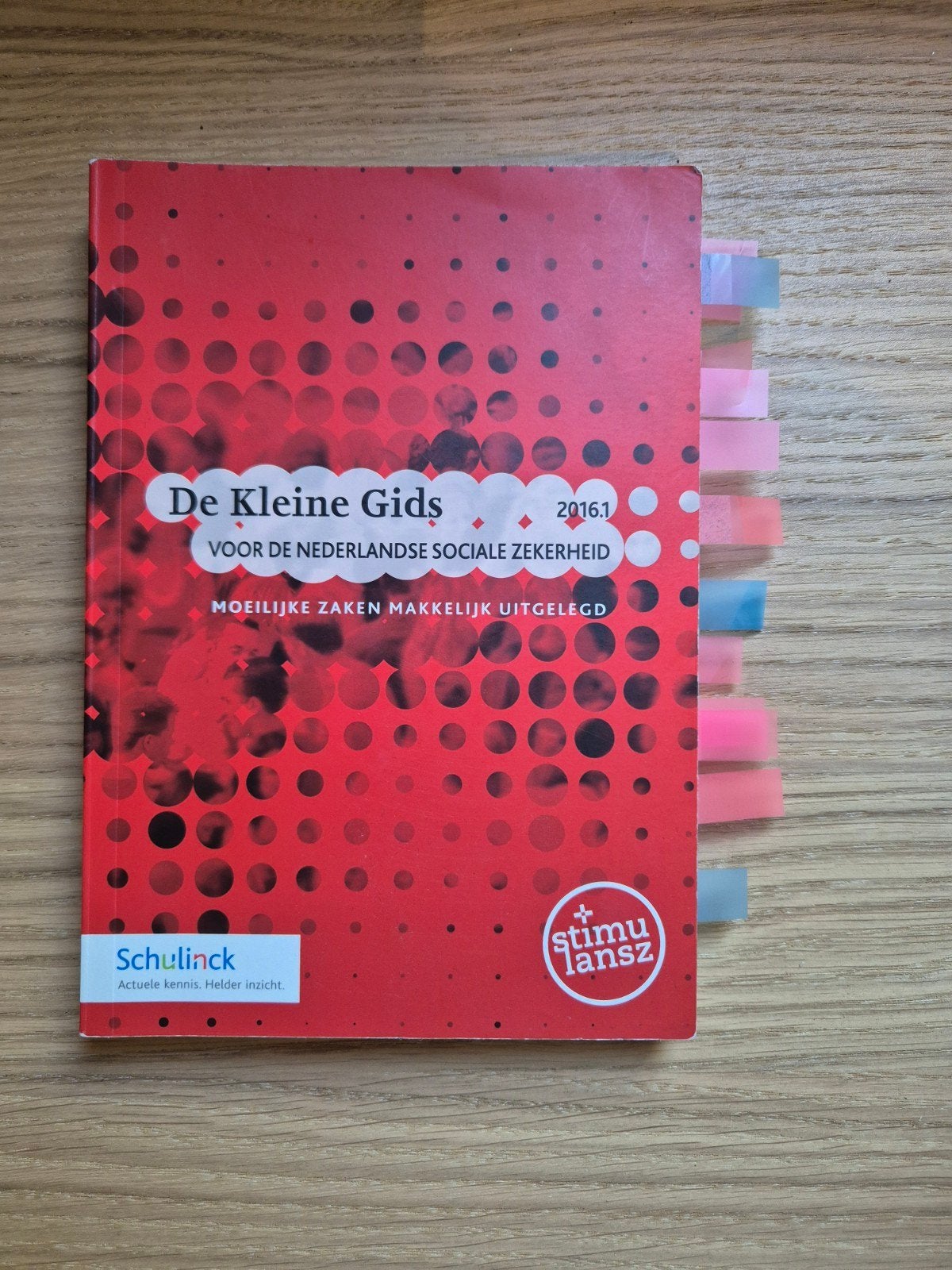 De Kleine Gids 2016.1 Nederlandse Sociale Zekerheid, Boeken, Gelezen, Schulinck, Gamma, HBO