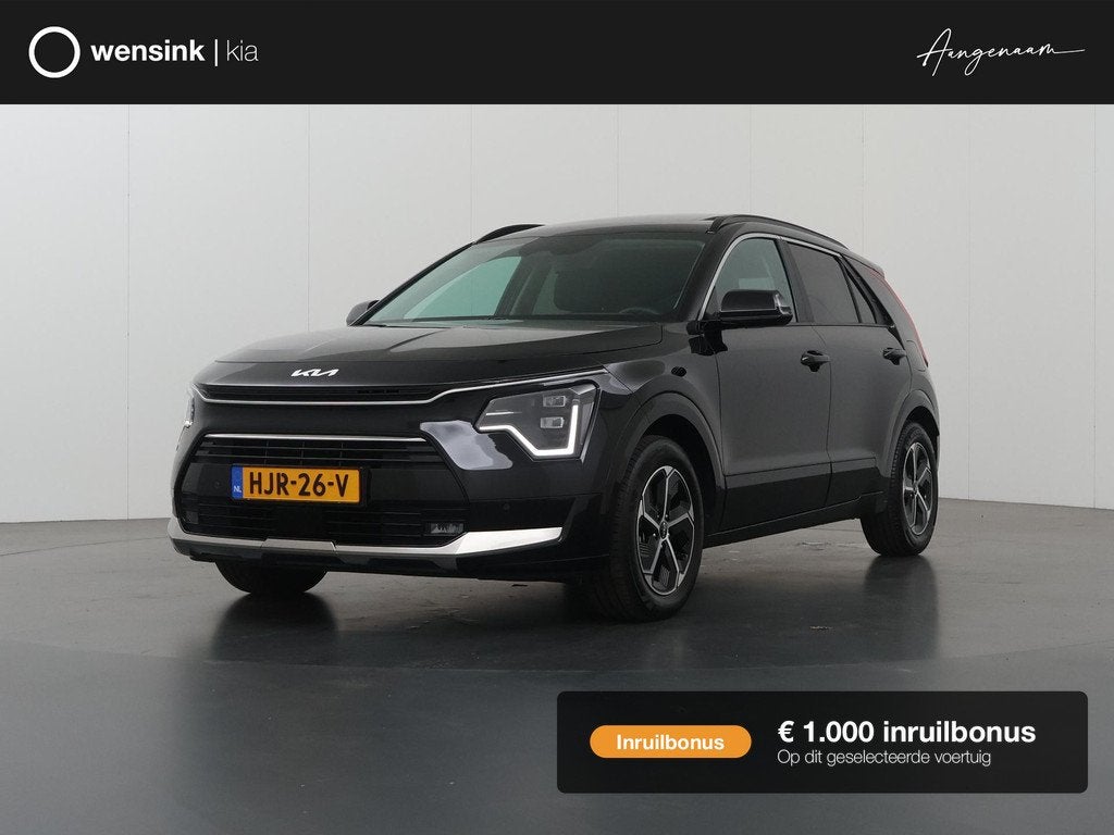Kia Niro 1.6 GDi Hybrid DynamicPlusLine | Panoramadak | Navi, Auto's, Kia, 1374 kg, 137 pk, Gebruikt, Euro 6