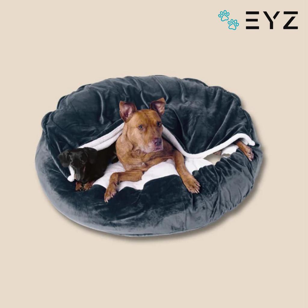 Luxe Ronde Pluche Hondenmand – 75 x 75 cm (Nieuw), Dieren en Toebehoren, Hondenmanden, Ophalen of Verzenden, Nieuw, Pluche