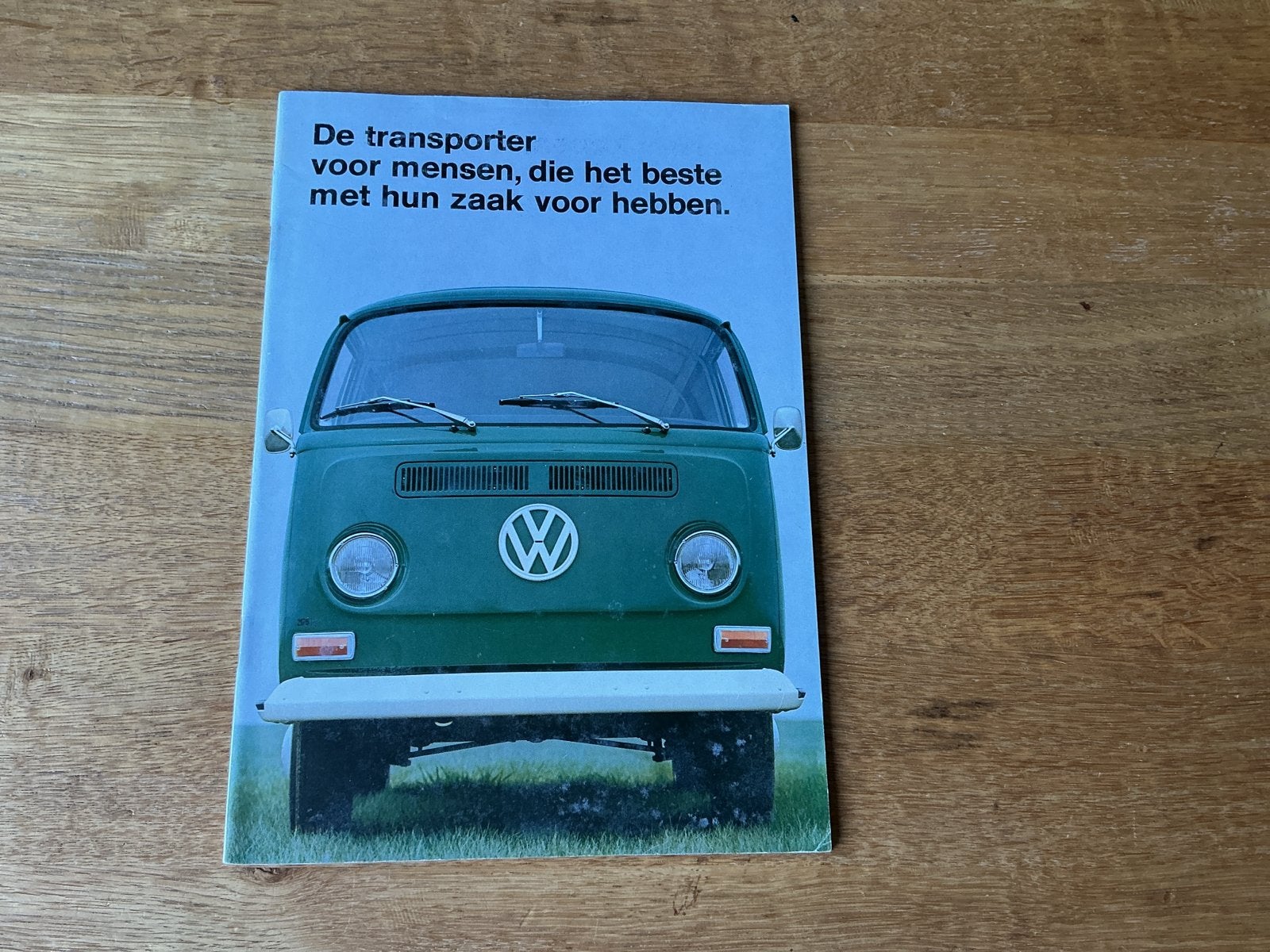 VW Transporter T2 folder uit 1969, Boeken, Ophalen of Verzenden, Gelezen, Volkswagen