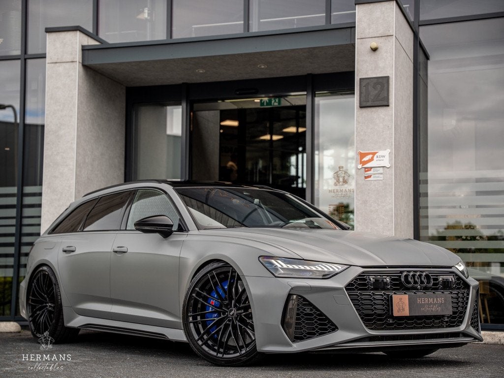Audi RS6 4.0 TFSI quattro / 1.080PK HGP-Turbo / ABT / B&O /, Auto's, Audi, Gebruikt, 138 €/maand, RS6, Leder