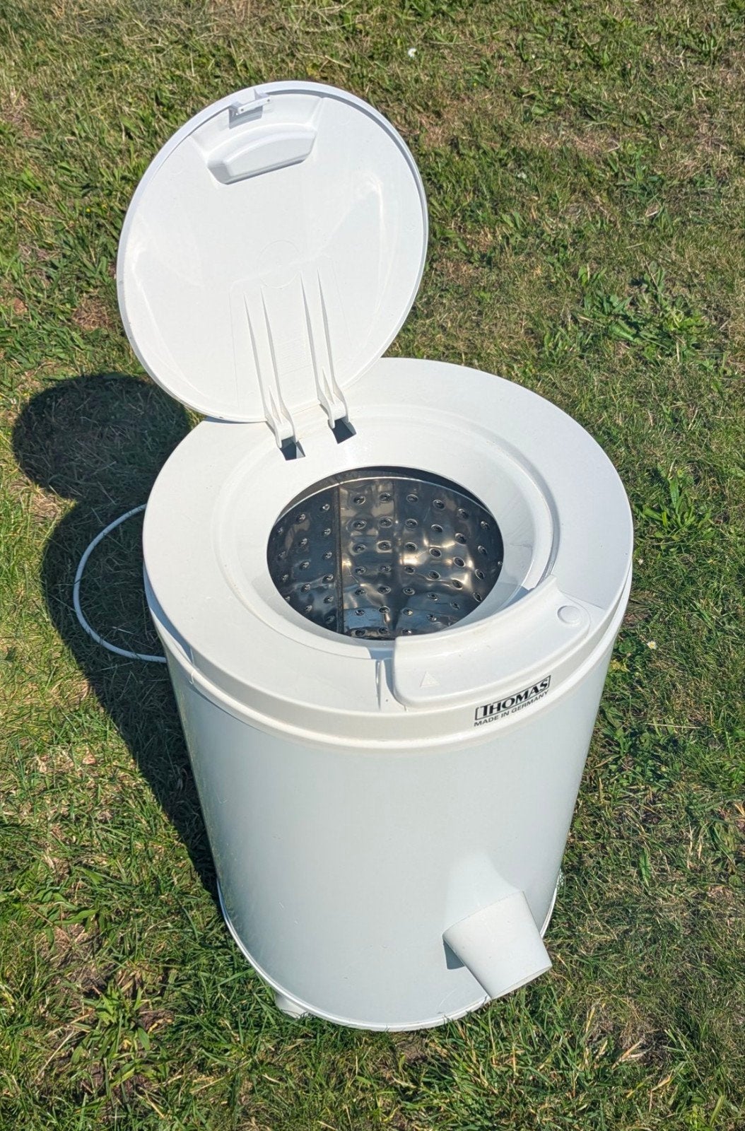 Compacte centrifuge ideaal voor de camping i, Witgoed en Apparatuur, Wasdrogers, Zo goed als nieuw, Overige typen, Minder dan 4 kg
