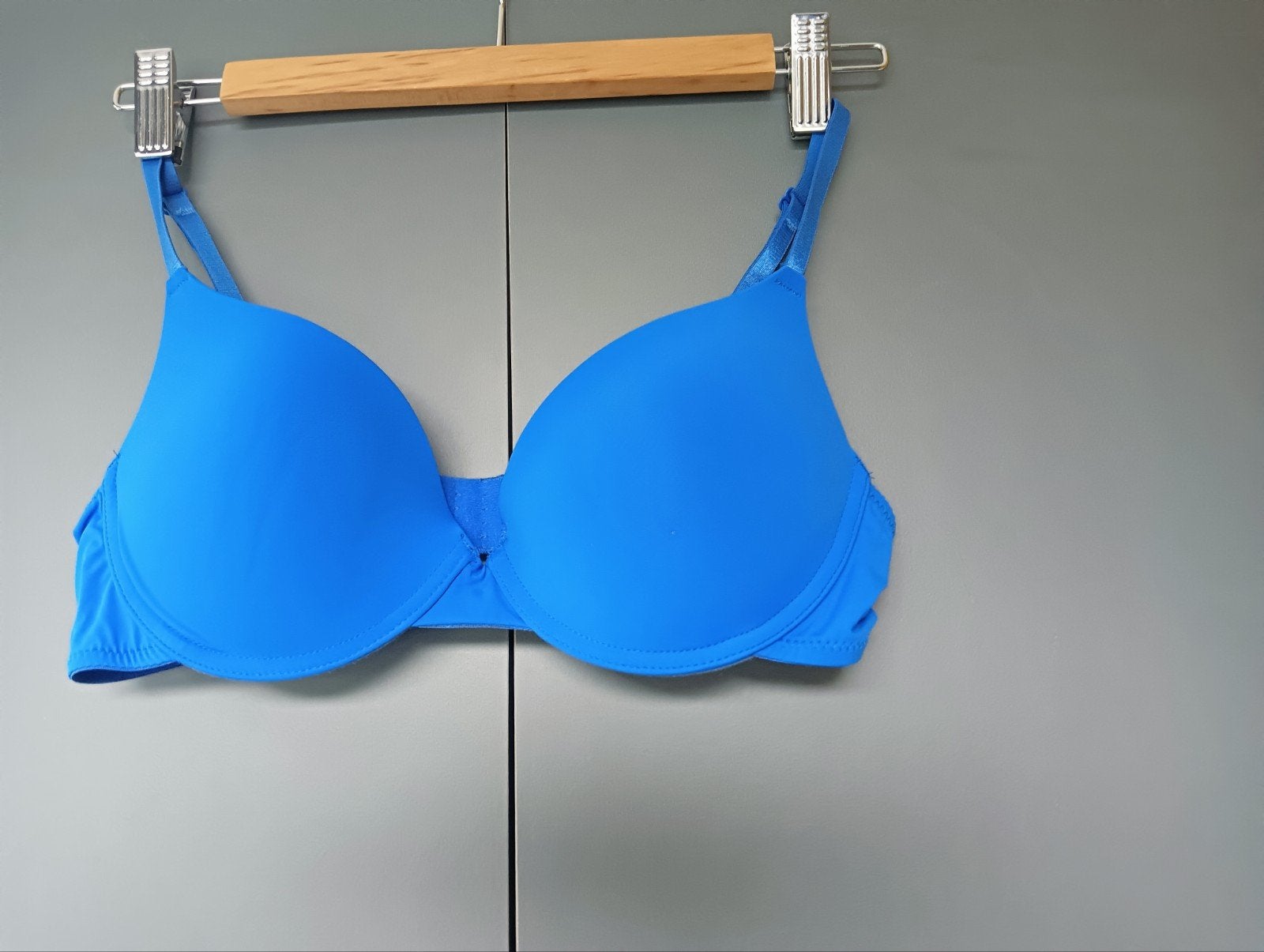 BH mt M/cup B, royal blauwe kleur licht push up, Onbekend, Ophalen of Verzenden, Blauw, BH