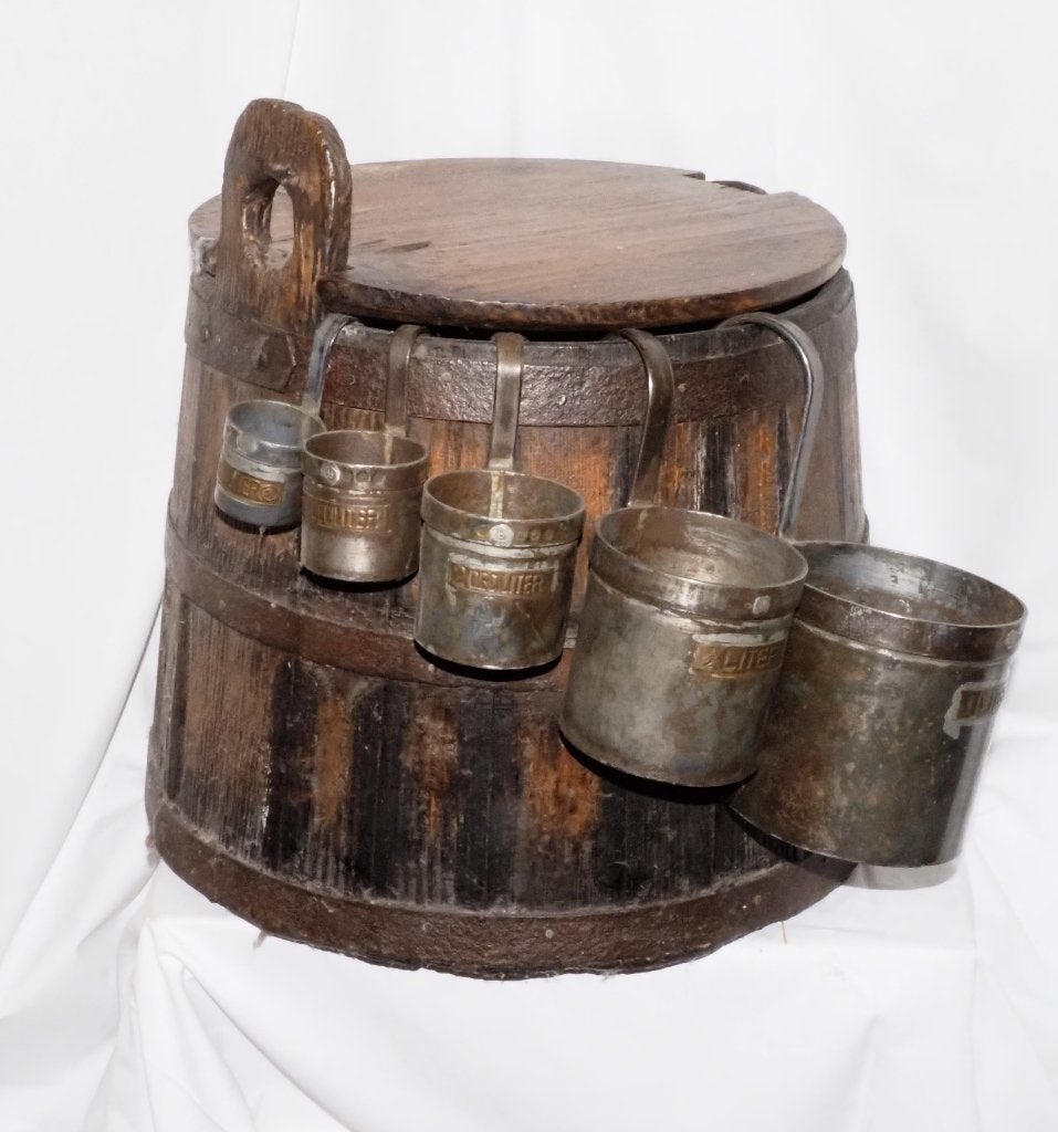 Antieke houten boteremmer, Antiek en Kunst, Ophalen of Verzenden