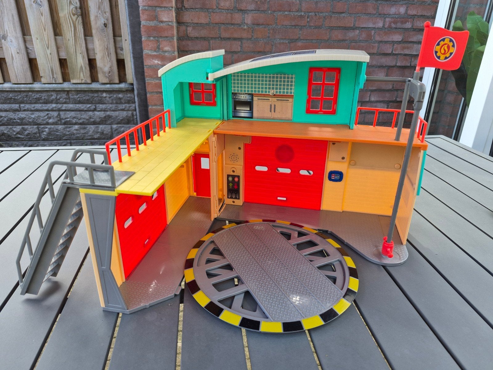 Brandweerman Sam Mega Set, Ophalen, Gebruikt, Kunststof
