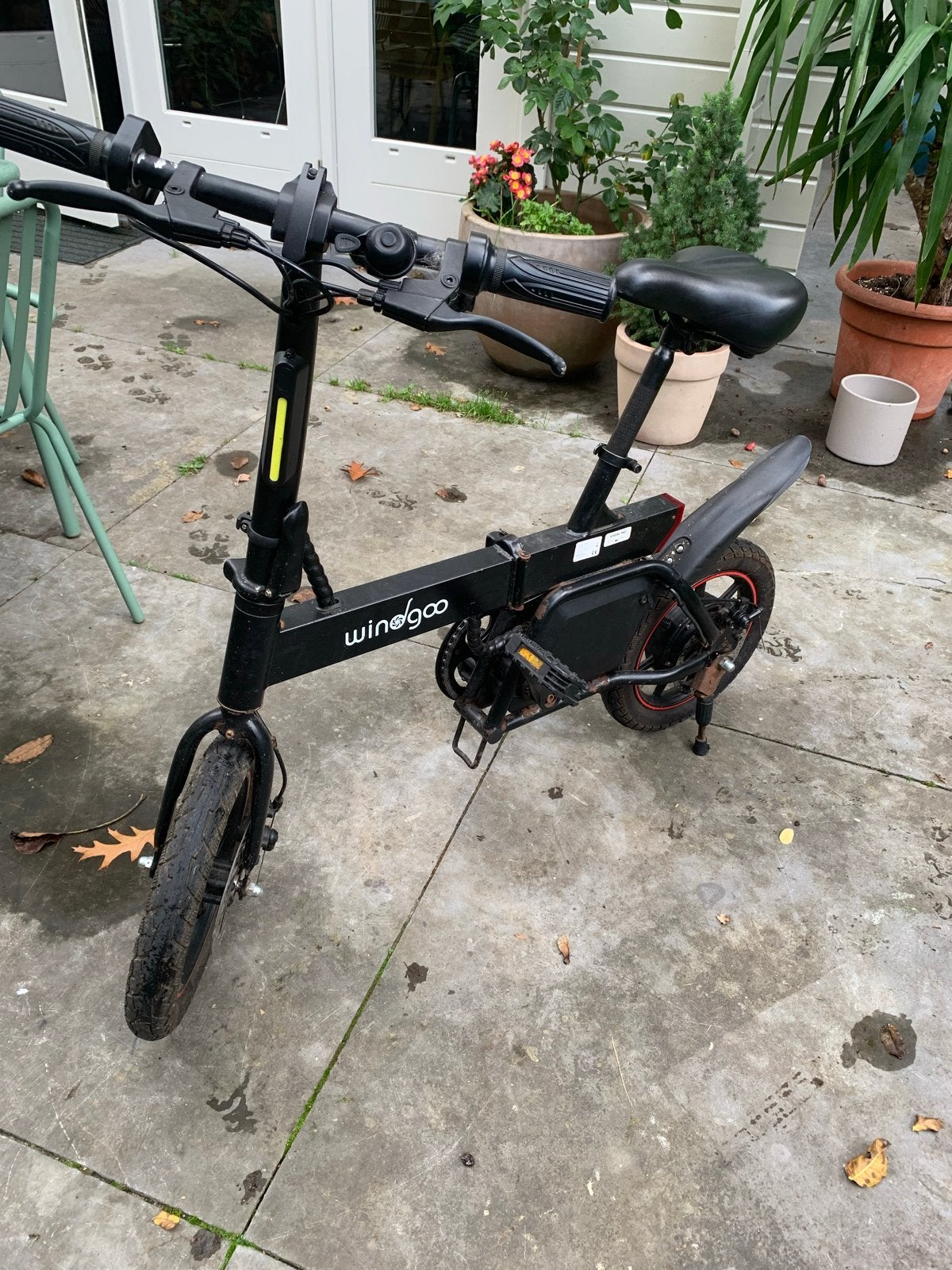 Windgoo B20 E-bike (zonder lader) vouwfiets, Ophalen of Verzenden, Gebruikt, Overige merken