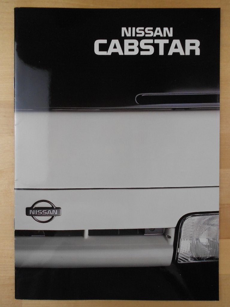 Nissan Cabstar Brochure 1992, Ophalen of Verzenden, Zo goed als nieuw, Nissan, NISSAN