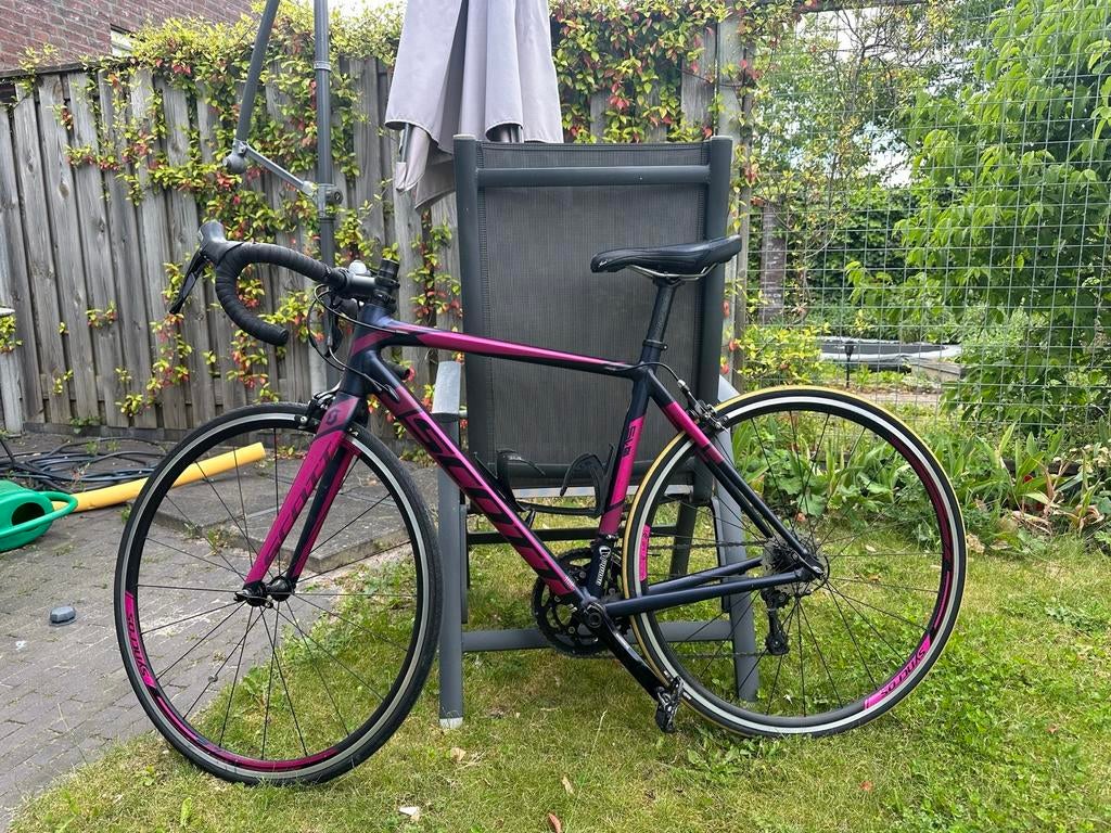 Scott Contessa Speedster 15 racefiets dames, Fietsen en Brommers, Fietsen | Racefietsen, Gebruikt, Velgrem, Aluminium, 49 tot 53 cm