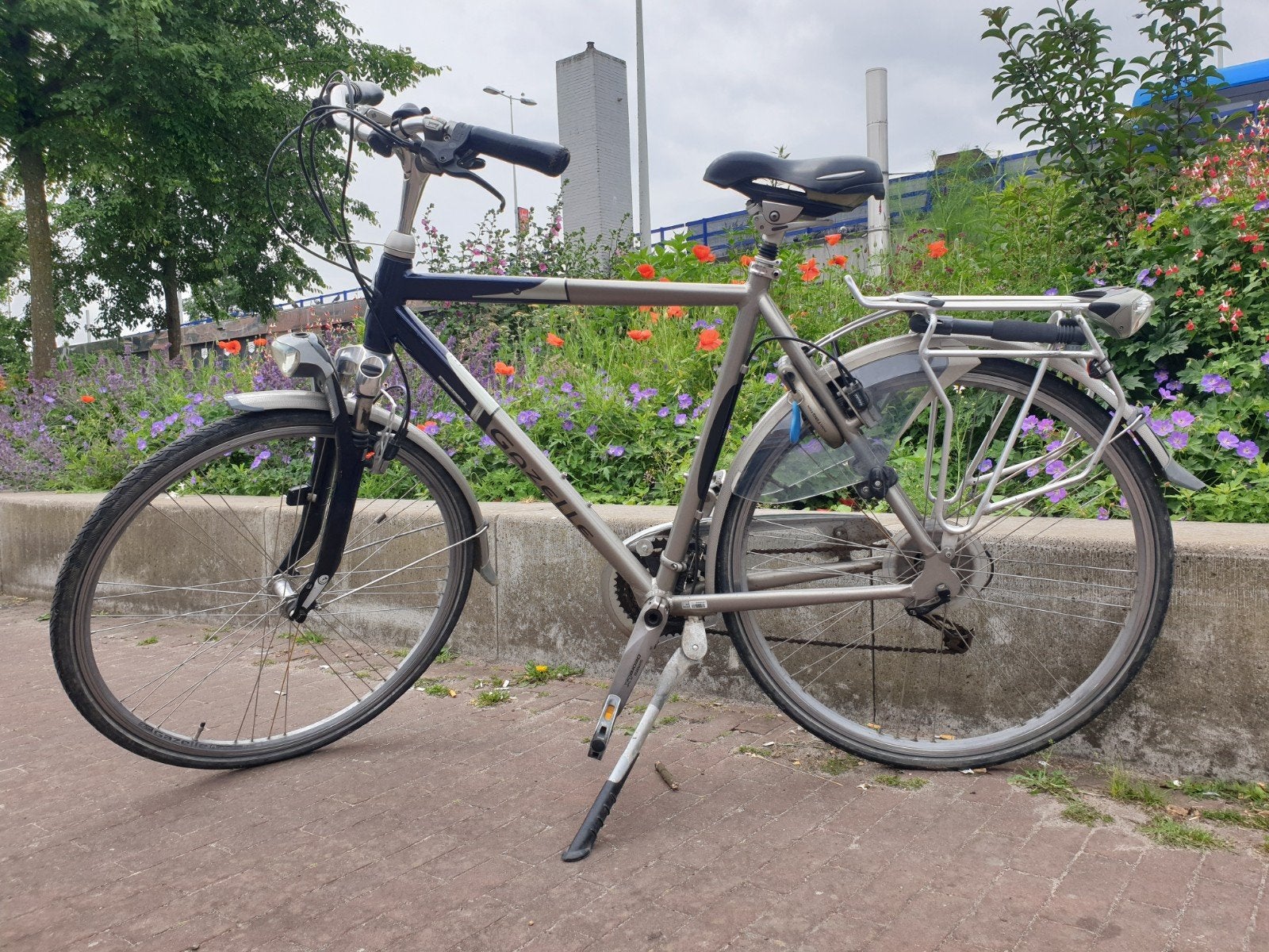 Herenfiets Gazelle Goldline, Fietsen en Brommers, Ophalen, Gebruikt, Gazelle, Versnellingen
