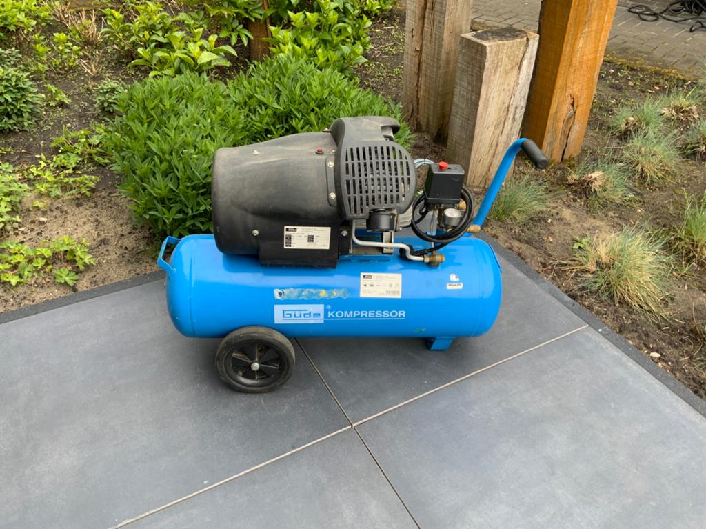 Compressor Gude 400/10/50, 100 liter of meer, Ophalen, Gebruikt, 6 tot 10 bar