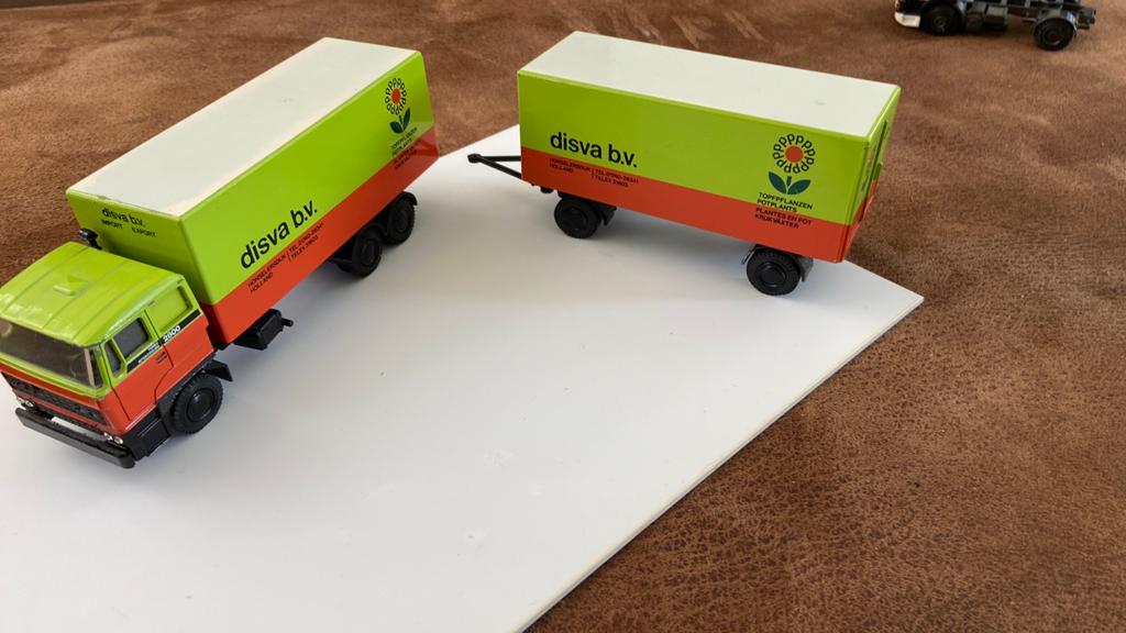 Disva bv Daf 2800 lion toys, Ophalen of Verzenden, Zo goed als nieuw, Bus of Vrachtwagen, Lion Toys