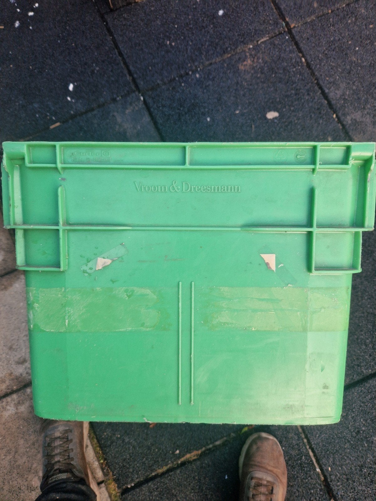 7 stapelbakken, Ophalen, 60 cm of meer, Minder dan 35 cm