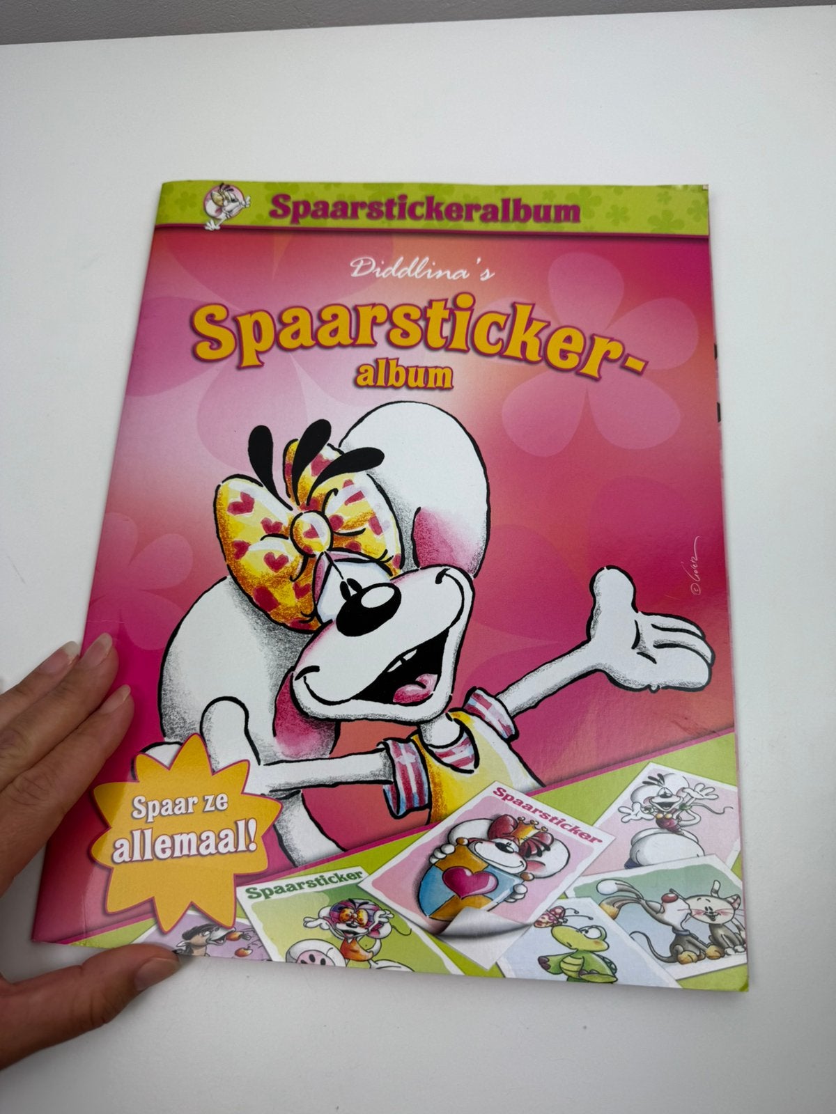 Stickeralbum, Ophalen of Verzenden, Gebruikt, Overige typen
