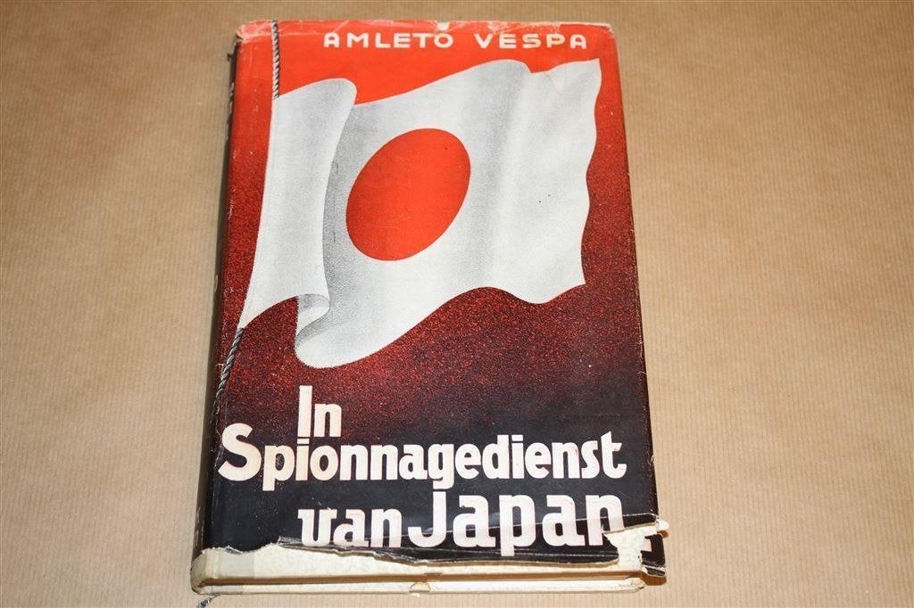 In spionnagedienst van Japan. Amleto Vespa. 1946., Verzenden, Tweede Wereldoorlog, Gelezen, Overige onderwerpen