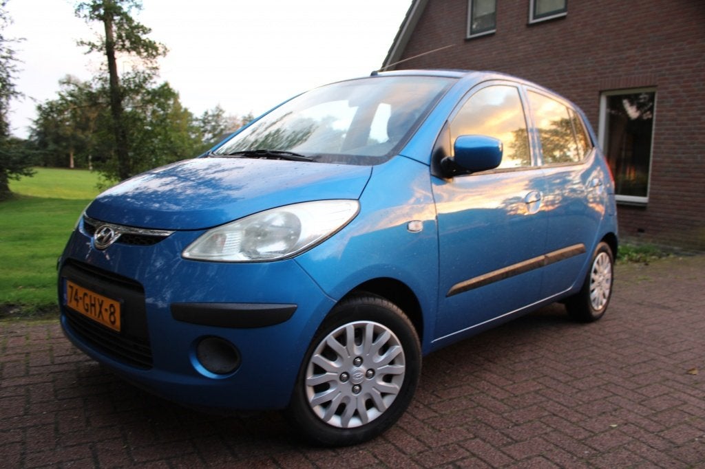 Hyundai i10 1.1 Dynamic Cool-airco-Automaat- 34.420 km !, Auto's, Hyundai, Automaat, Gebruikt, 4 cilinders, Metallic lak