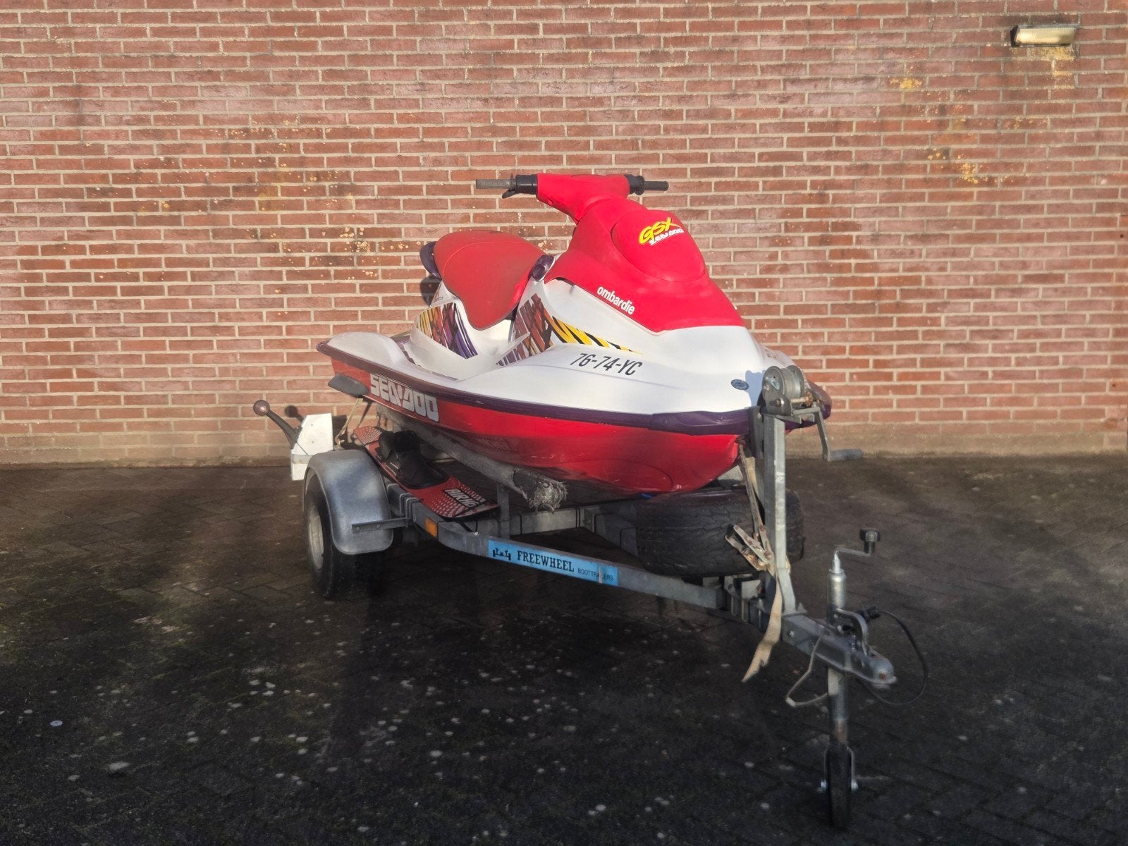 SEADOO GSX Bombardier 110PK, Ophalen, Zo goed als nieuw, Benzine, 70 tot 120 pk