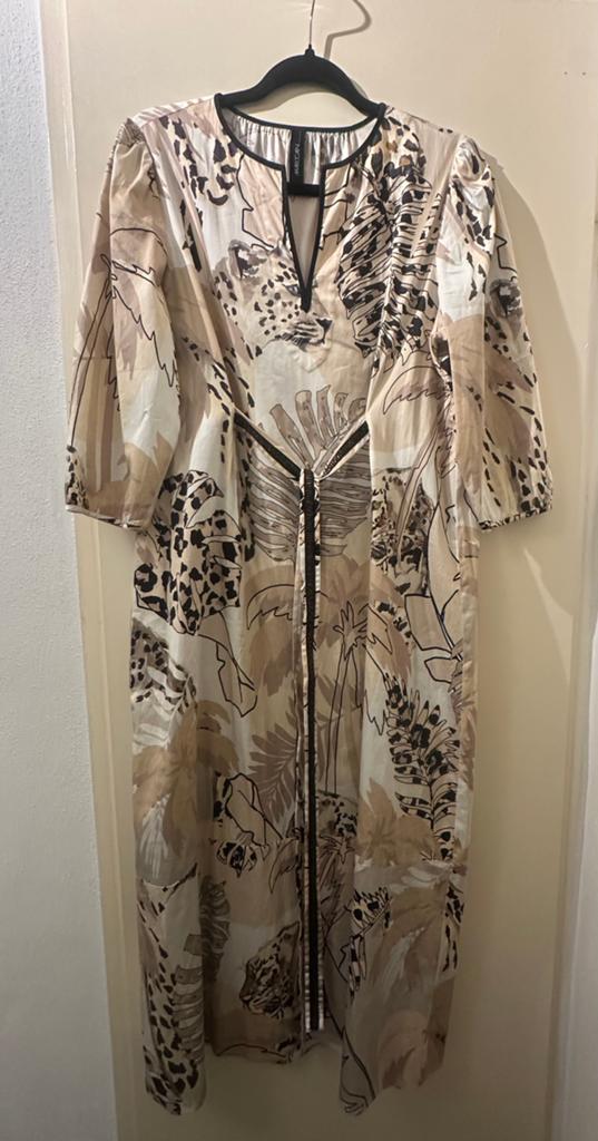 MARCCAIN JURK 4, Kleding | Dames, Jurken, Ophalen of Verzenden, Zo goed als nieuw, Maat 42/44 (L), Onder de knie