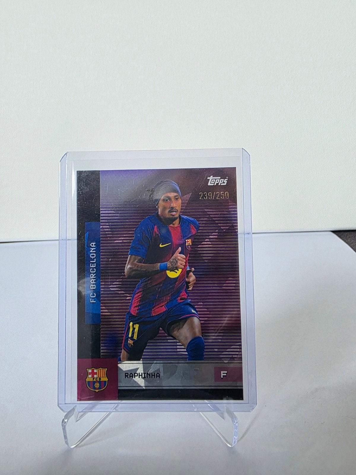 Topps Raphinha FC Barcelona Spelerskaart 239/250, Ophalen of Verzenden