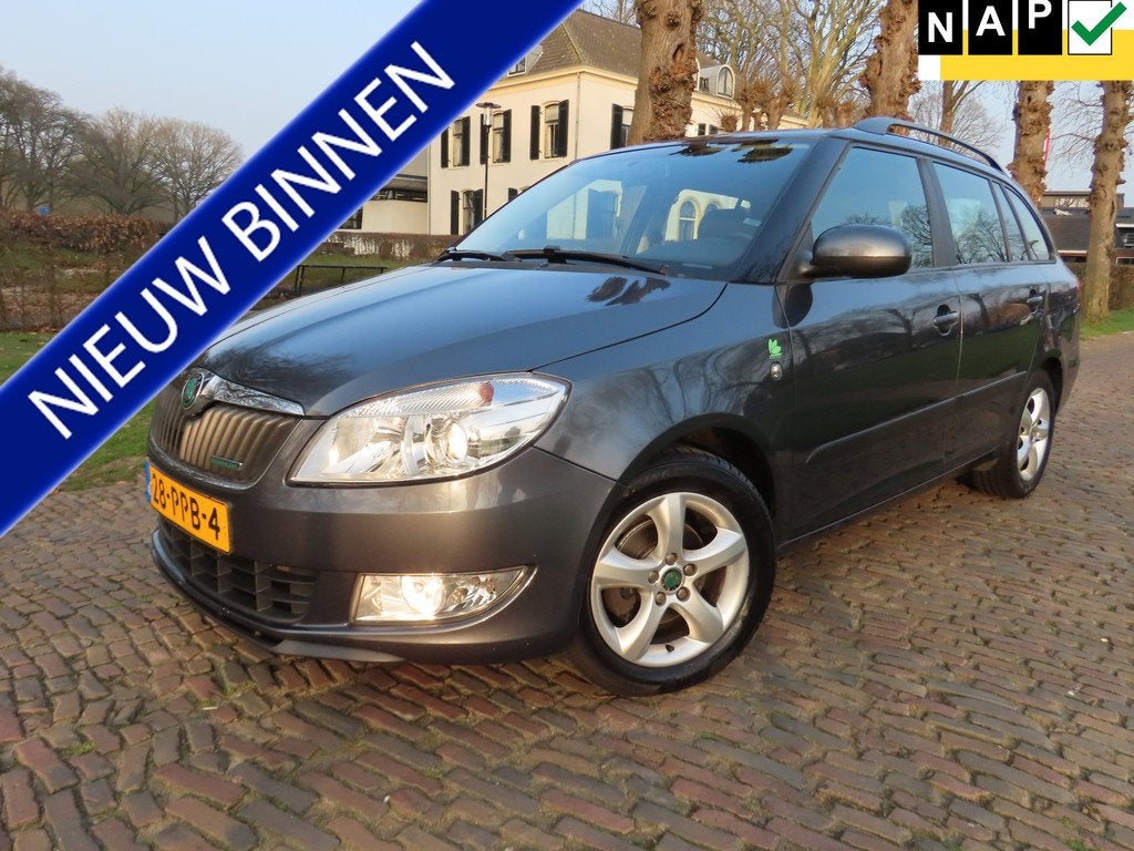 Skoda Fabia Combi 1.2 TDI Greenline 1E Eigenaar Airco Cruise, Auto's, Skoda, Bedrijf, Te koop, Fabia, ABS, Airbags, Airconditioning