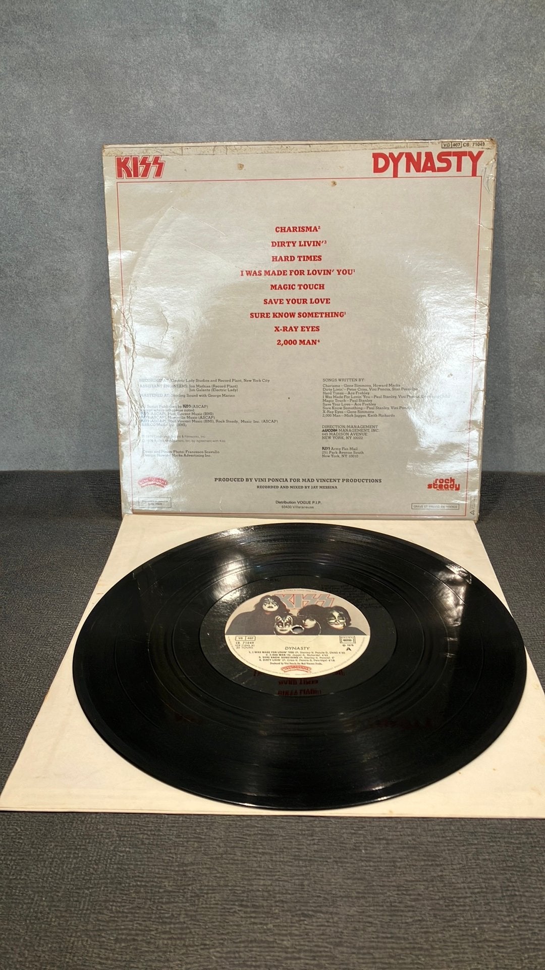 Kiss. — Dynasty, LP, Gebruikt, Hardrock, 12 inch