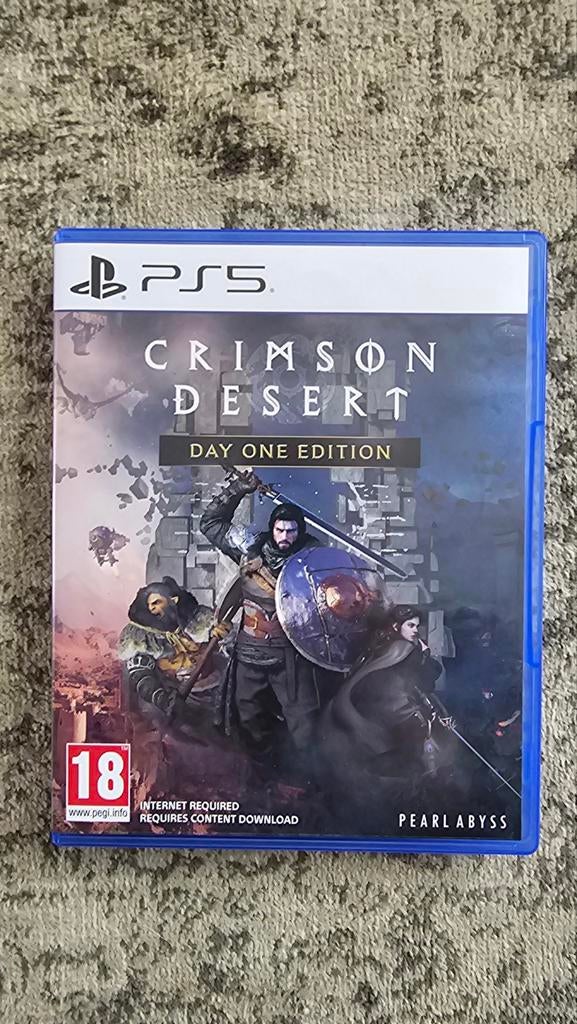 Crimson Desert Day One Edition PS5 - Nieuwstaat, Avontuur en Actie, Online, Vanaf 18 jaar, 1 speler
