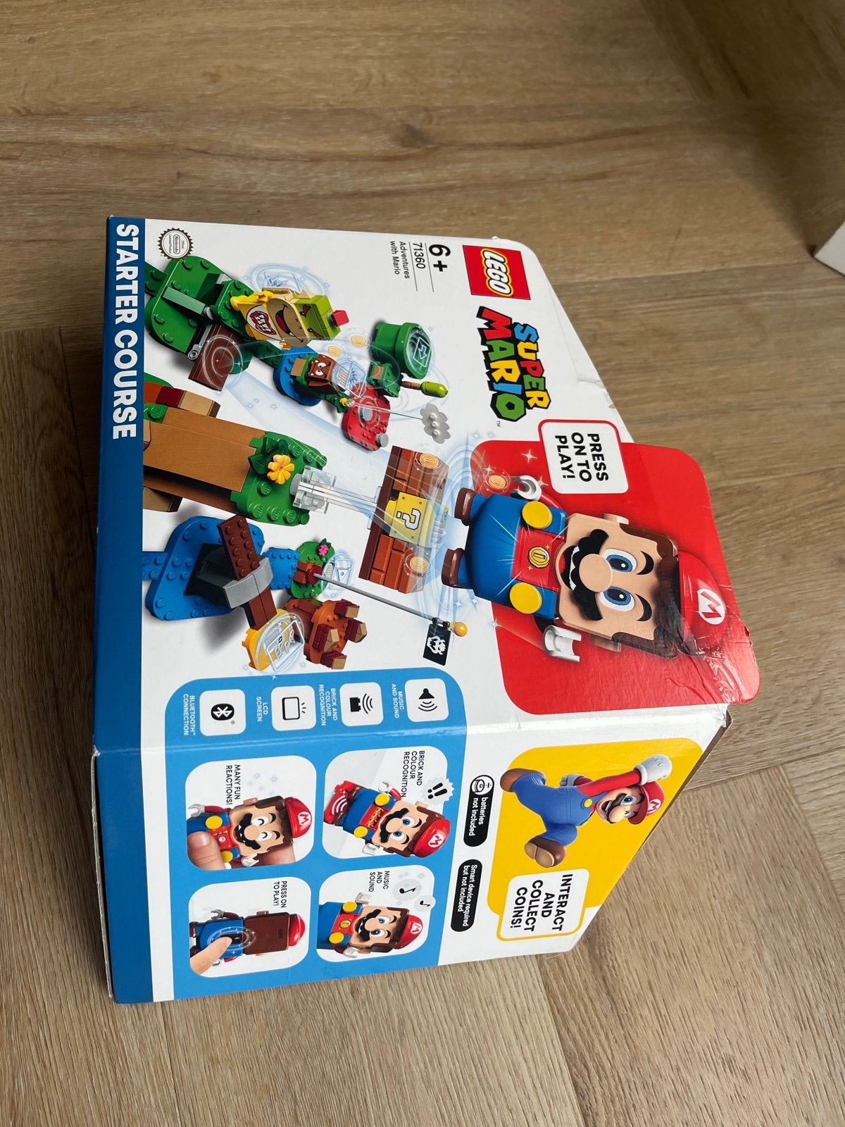 LEGO Super Mario Starterset & Uitbreidingsset (2 dozen), Gebruikt, Inclusief extra onderdelen, Lego, Ophalen of Verzenden