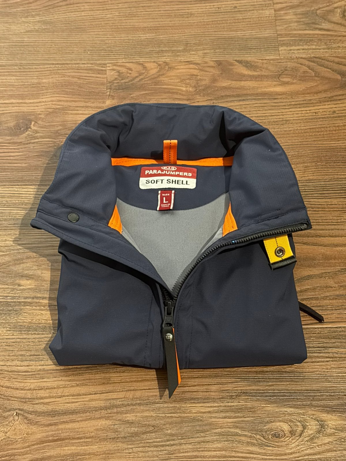 Parajumpers Softshell Jas - Donkerblauw - Maat L, Ophalen of Verzenden, Zo goed als nieuw, Maat 52/54 (L), Blauw
