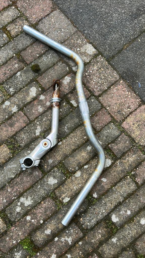 Fiets stuur plus naaf, Ophalen of Verzenden
