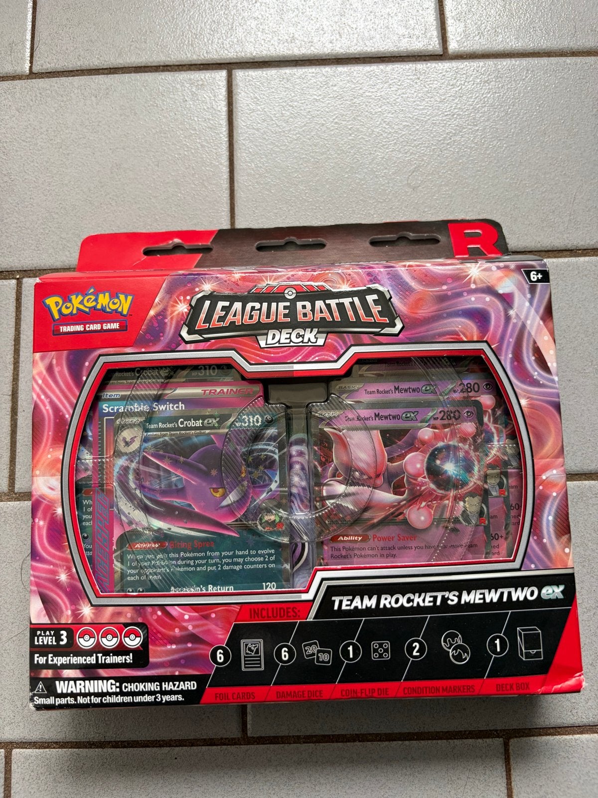Pokémon League Battle Deck Team Rocket's Mewtwo EX, Ophalen of Verzenden, Nieuw, Speeldeck
