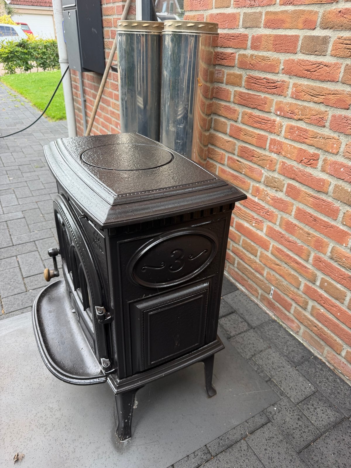 Jotul 3 houtkachel - Vrijstaande haard, Ophalen, Gebruikt, Vrijstaande haard, Houthaard