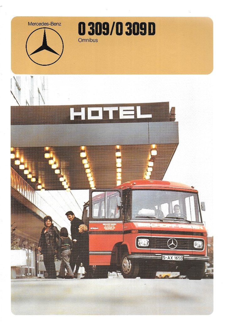 MERCEDES O 309 (D), Ophalen of Verzenden, Zo goed als nieuw, Mercedes