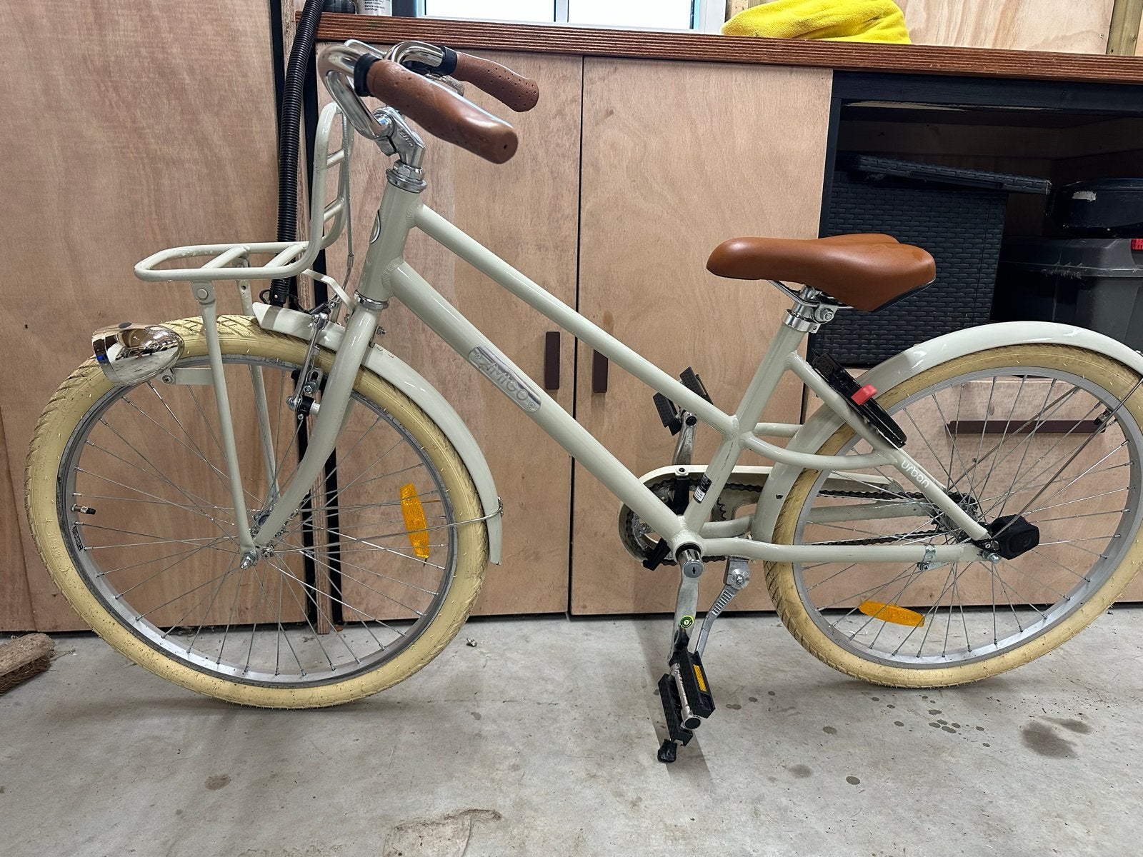 Amigo Kinderfiets - Zo goed als nieuw, Ophalen, 24 inch, Velgrem, Handrem