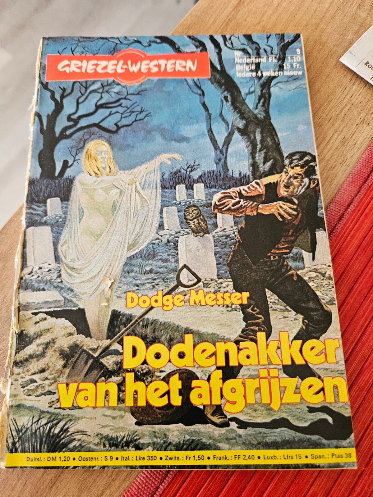 2 x Griezel Western, Eén comic, Ophalen of Verzenden, Gelezen, Amerika