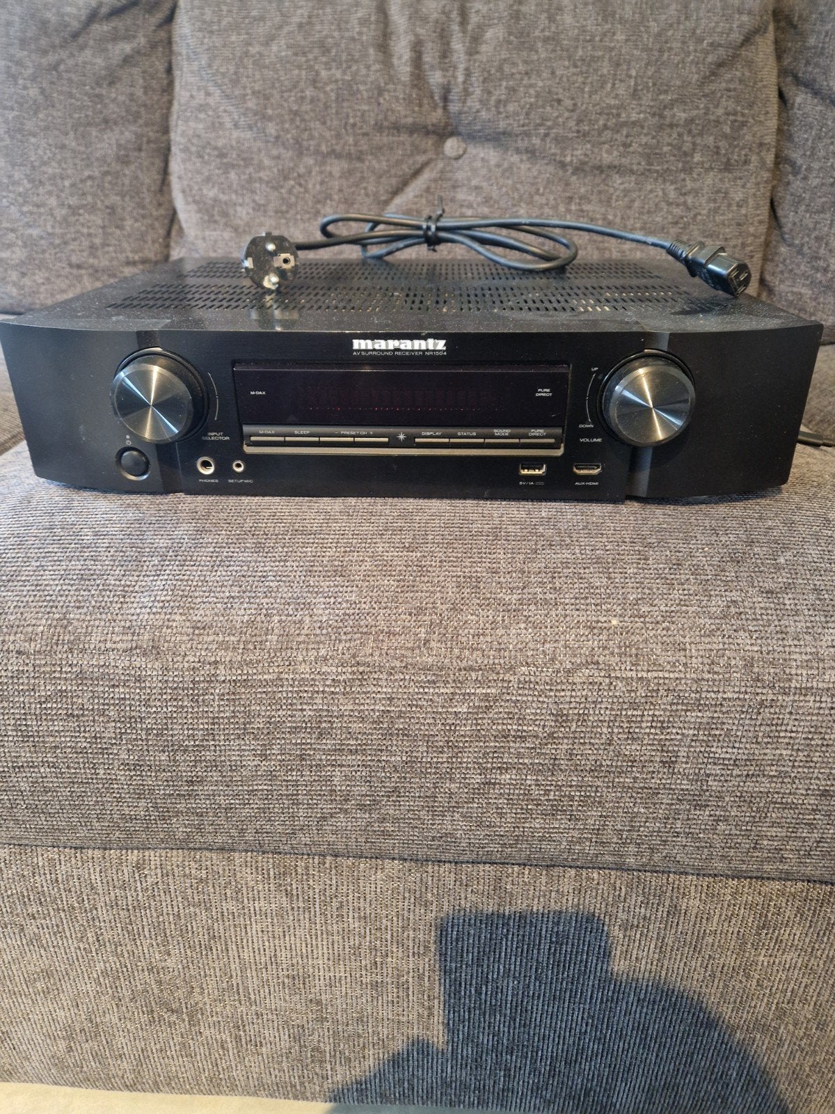 Marantz NR1504 AV Receiver - Zo goed als nieuw, Audio, Tv en Foto, Versterkers en Receivers, Zo goed als nieuw, 120 watt of meer