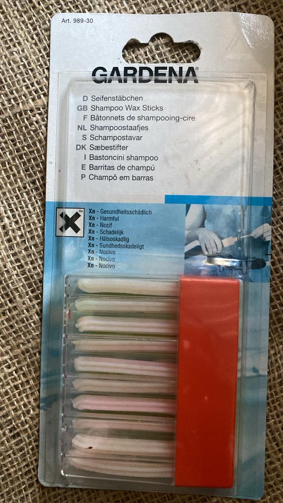 GARDENA Shampoostaafjes - Nieuw in verpakking, Tuin en Terras, Hand-tuingereedschap, Onbekend, Nieuw, Ophalen of Verzenden, Onbekend