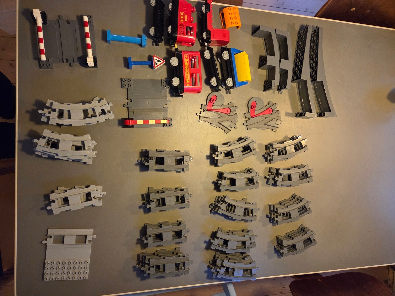 Duplo Trein en Spoor met Grote Brug, Ophalen of Verzenden, Gebruikt, Complete set, Duplo
