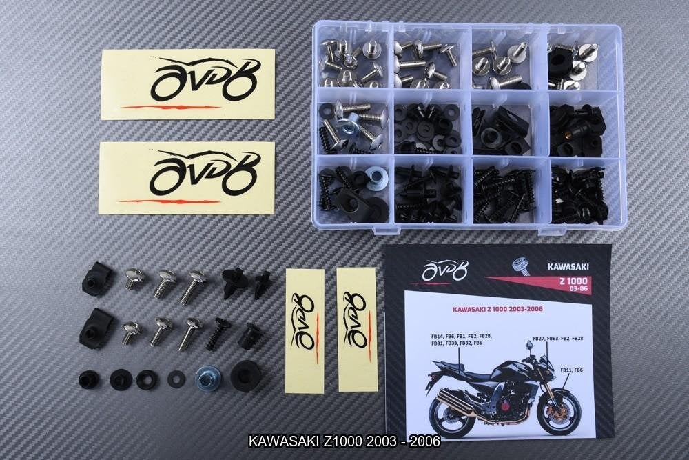 Kuip bouten set voor KAWASAKI Z1000 / Z750 2003 2006, Ophalen of Verzenden