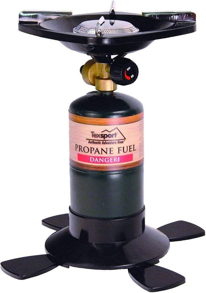 Texsport single-burner propane stove, Ophalen of Verzenden, Zo goed als nieuw