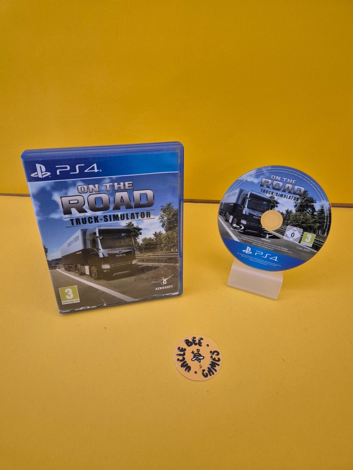 On The Road Truck Simulator, Spelcomputers en Games, Games | Sony PlayStation 4, Zo goed als nieuw, Racen en Vliegen, 1 speler
